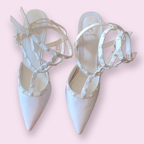 🗯Stud Strappy heels🗯 - Picture 4 of 8